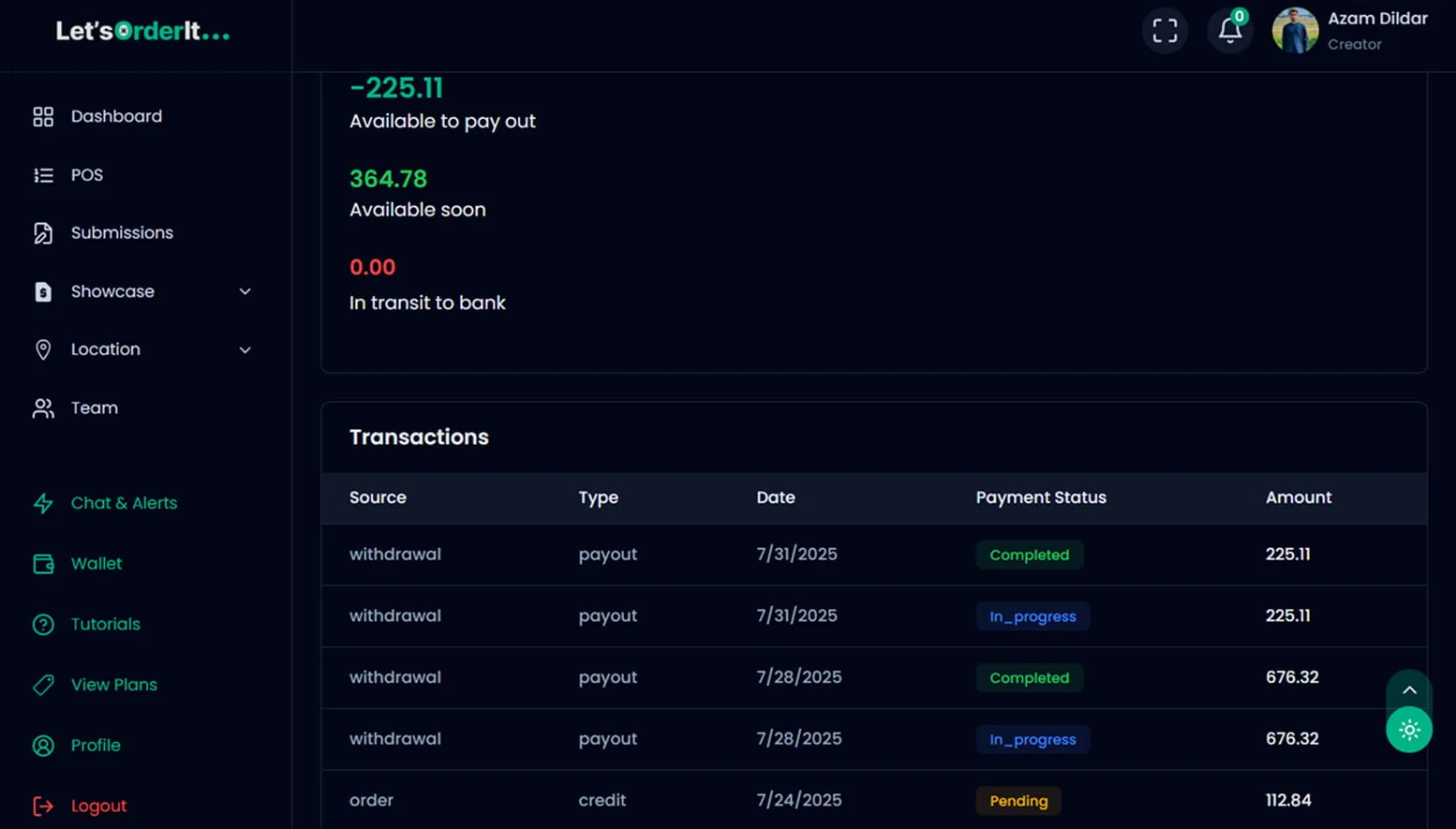 Lets order it screenshot 3