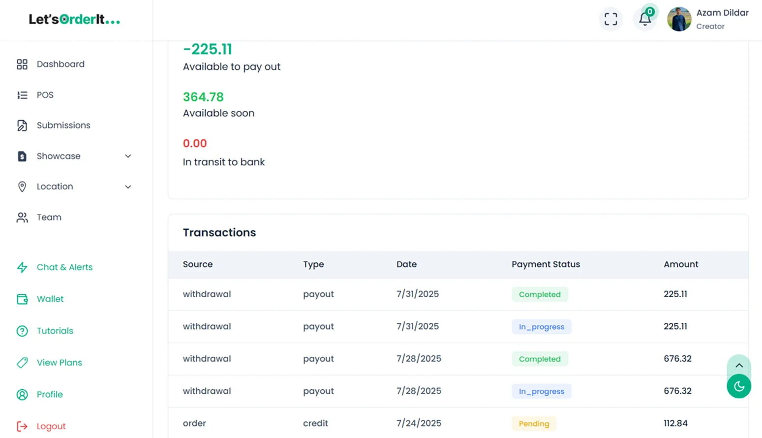 Lets order it screenshot 4