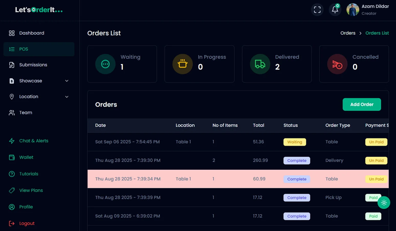 Lets order it screenshot 9