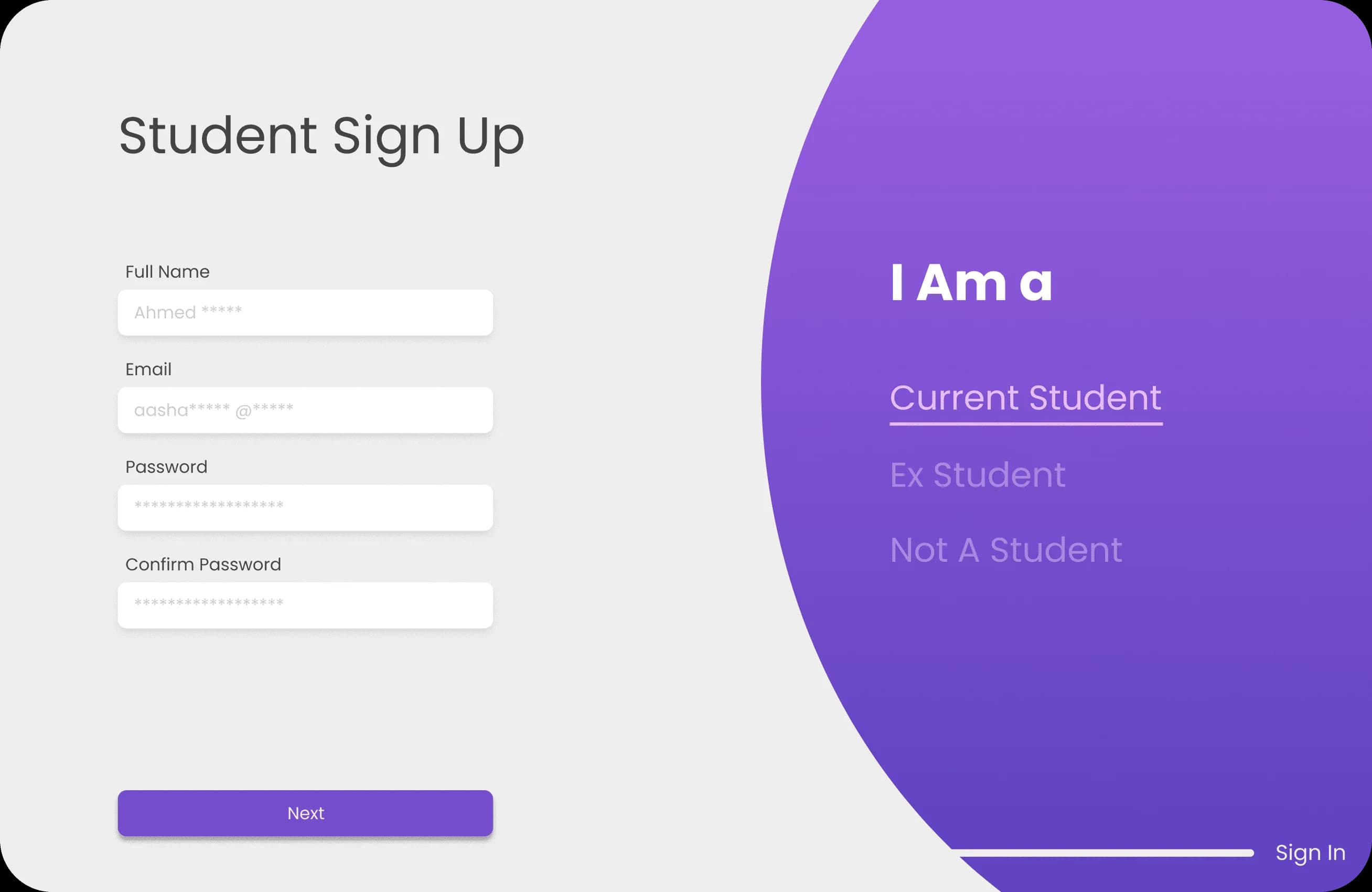 FYP Management System screenshot 1